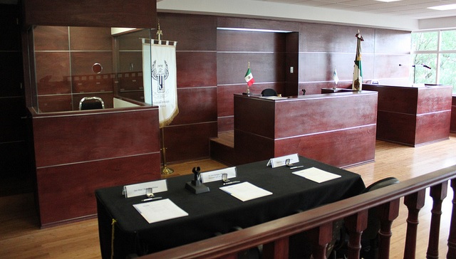Sala de juicios orales UNITEC
